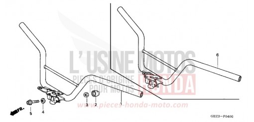 HANDLE PIPE (NPS503/5/6) NPS506 de 2006